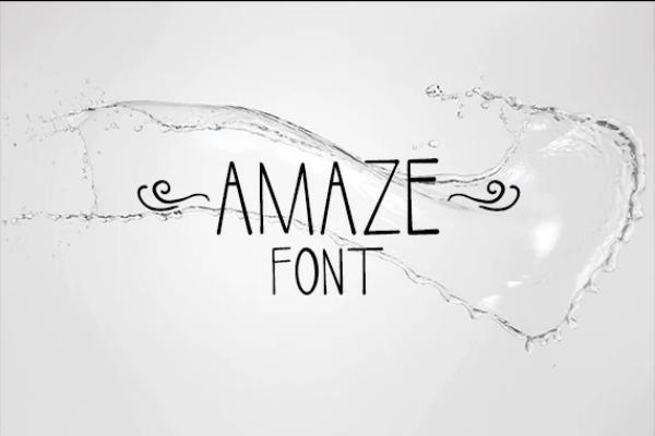 Amaze Font