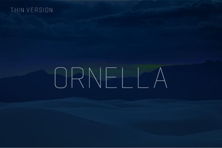 Ornella Thin Font