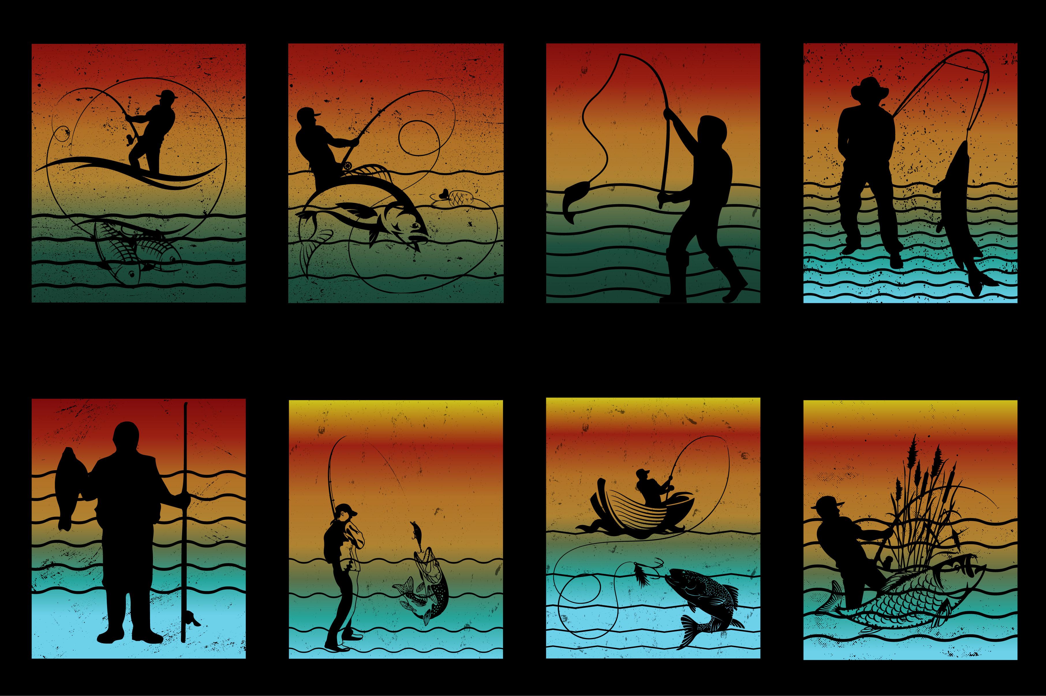 Fishing T-Shirt Design Graphics