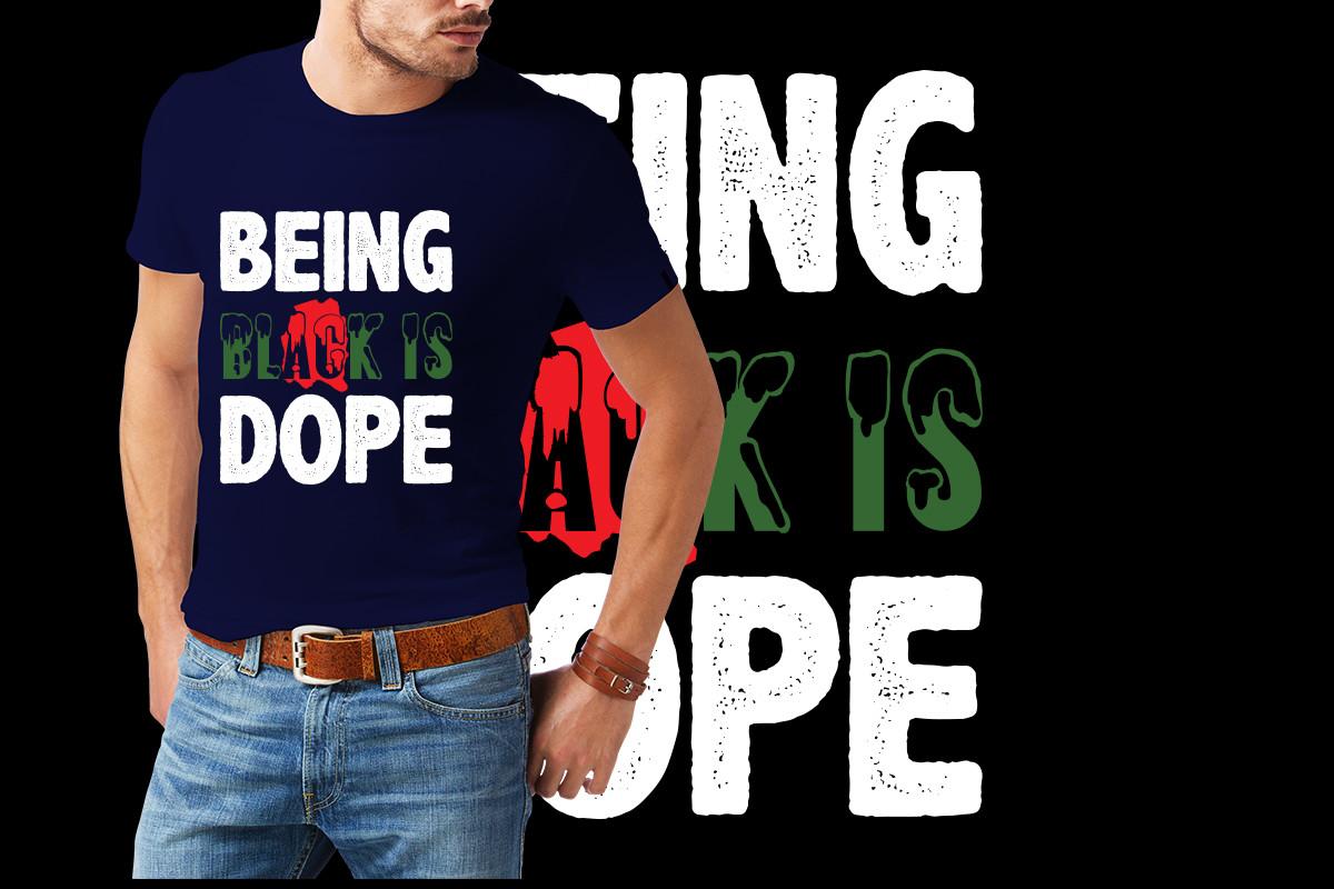 Black History T-Shirt Design