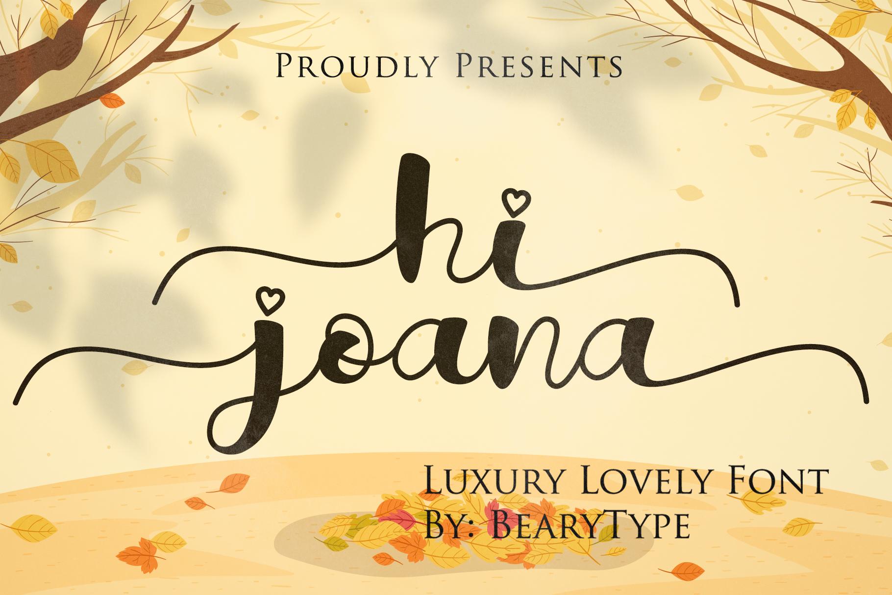 Hi Joana Font