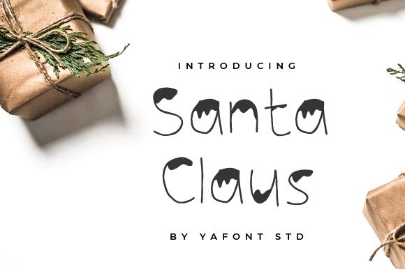 Santa Claus Font