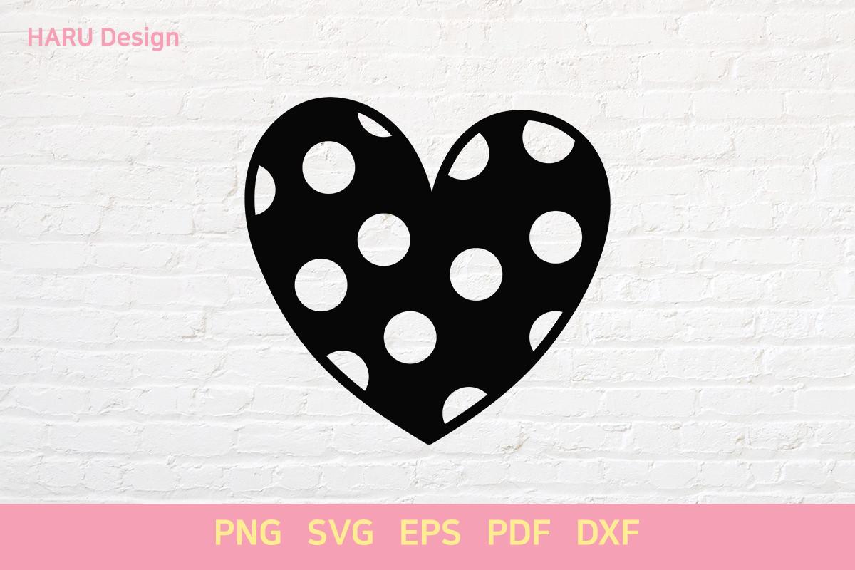 Polka Dot Heart