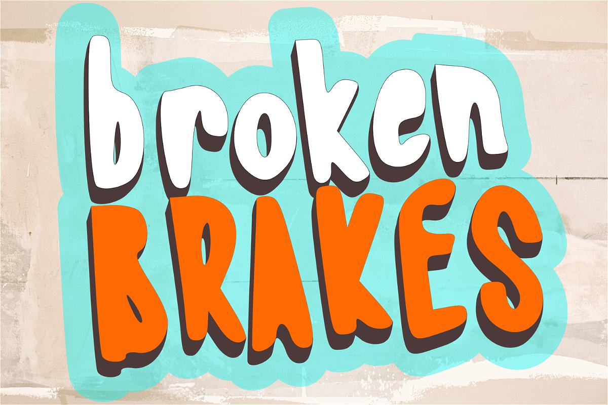 Broken Brakes Font