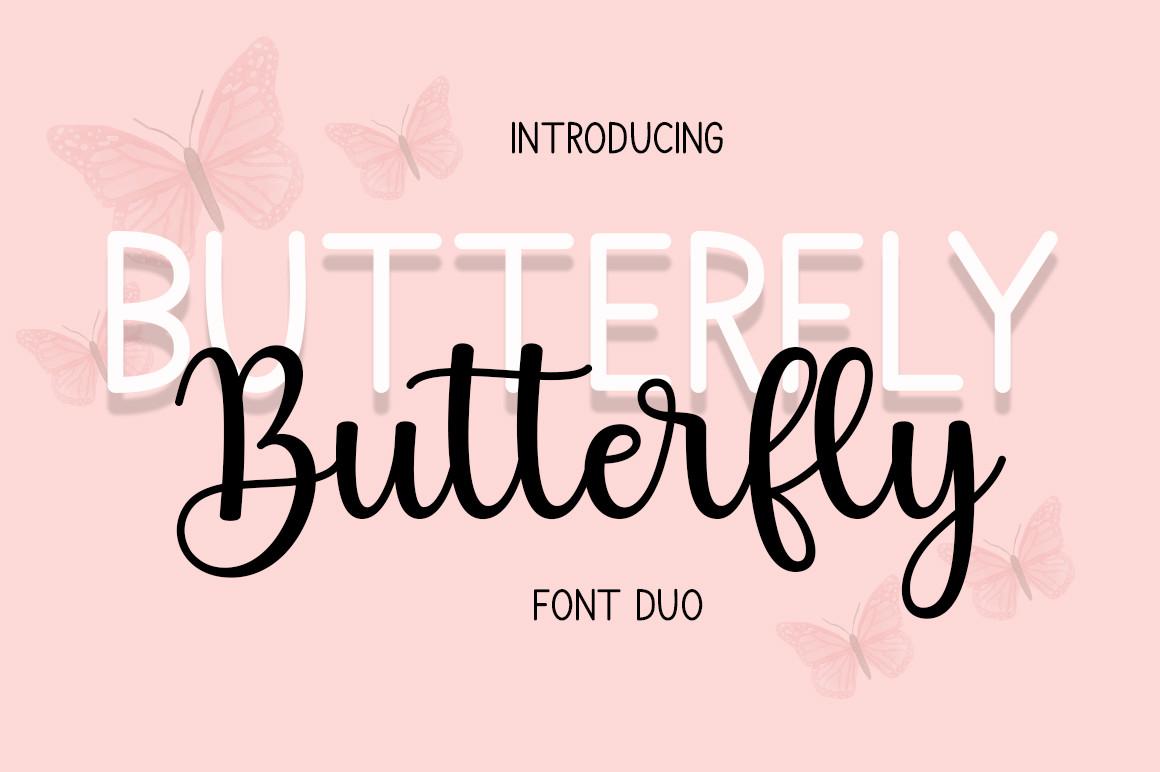 Butterfly Font