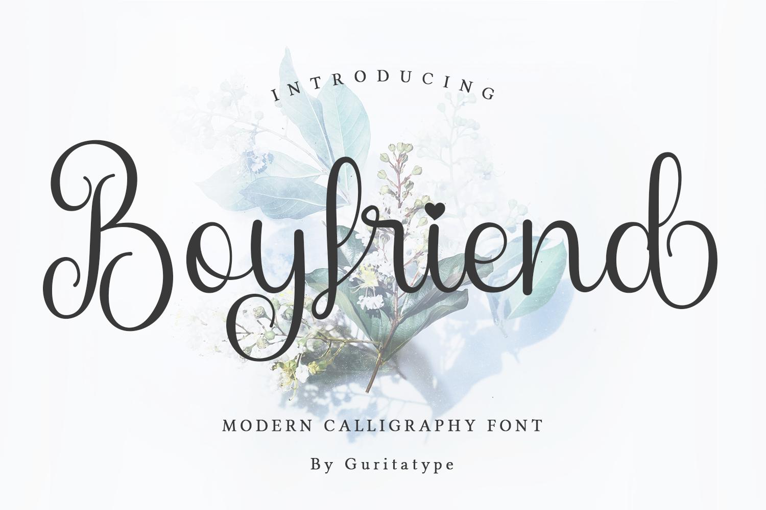 Boyfriend Font