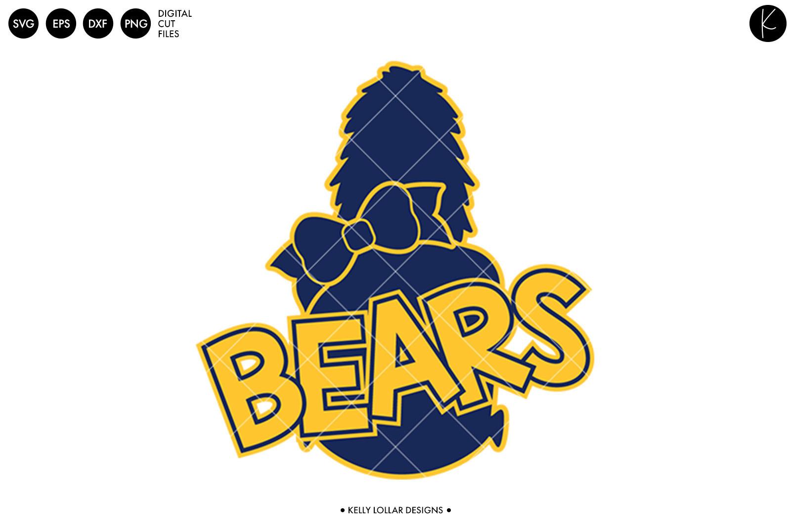 Bears Marching Band Bow