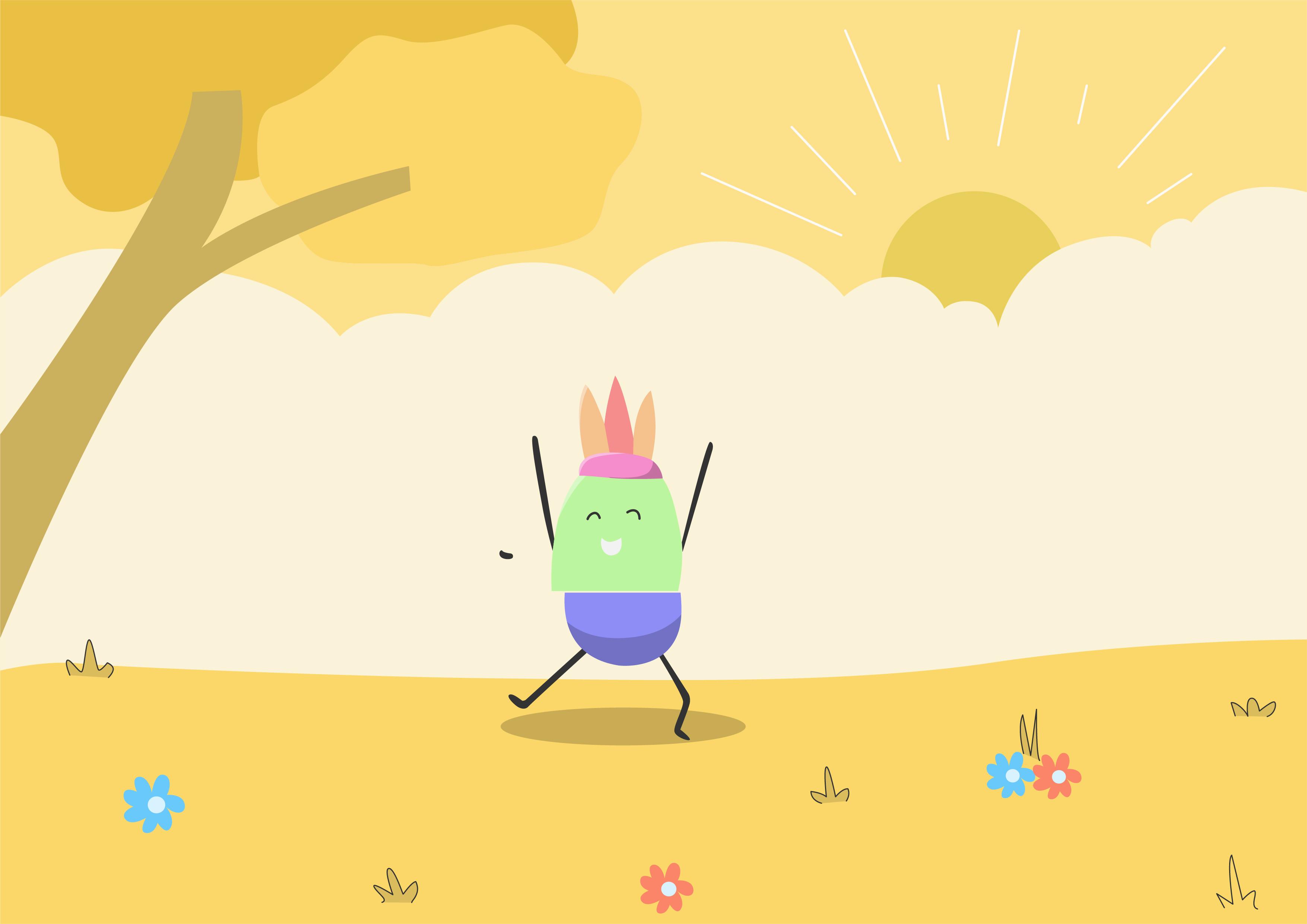 Cute Peanut Dumb Illustration #498