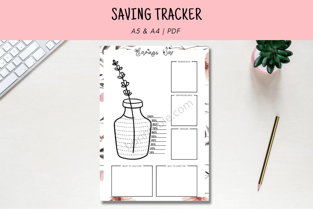 Savings Tracker Template