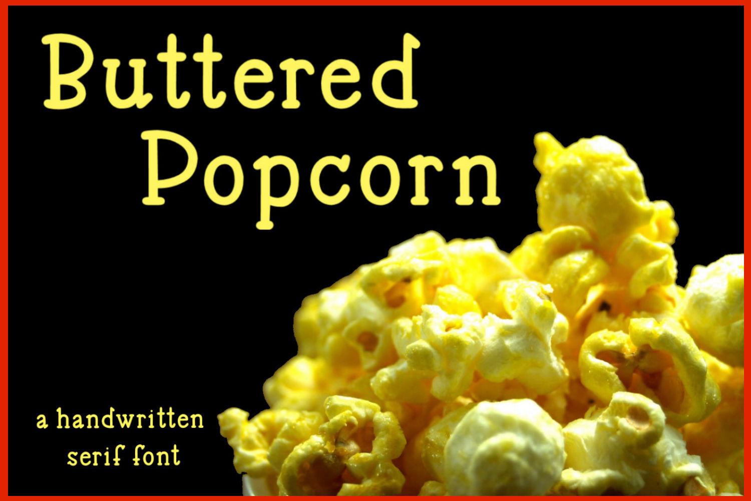 Buttered Popcorn Font