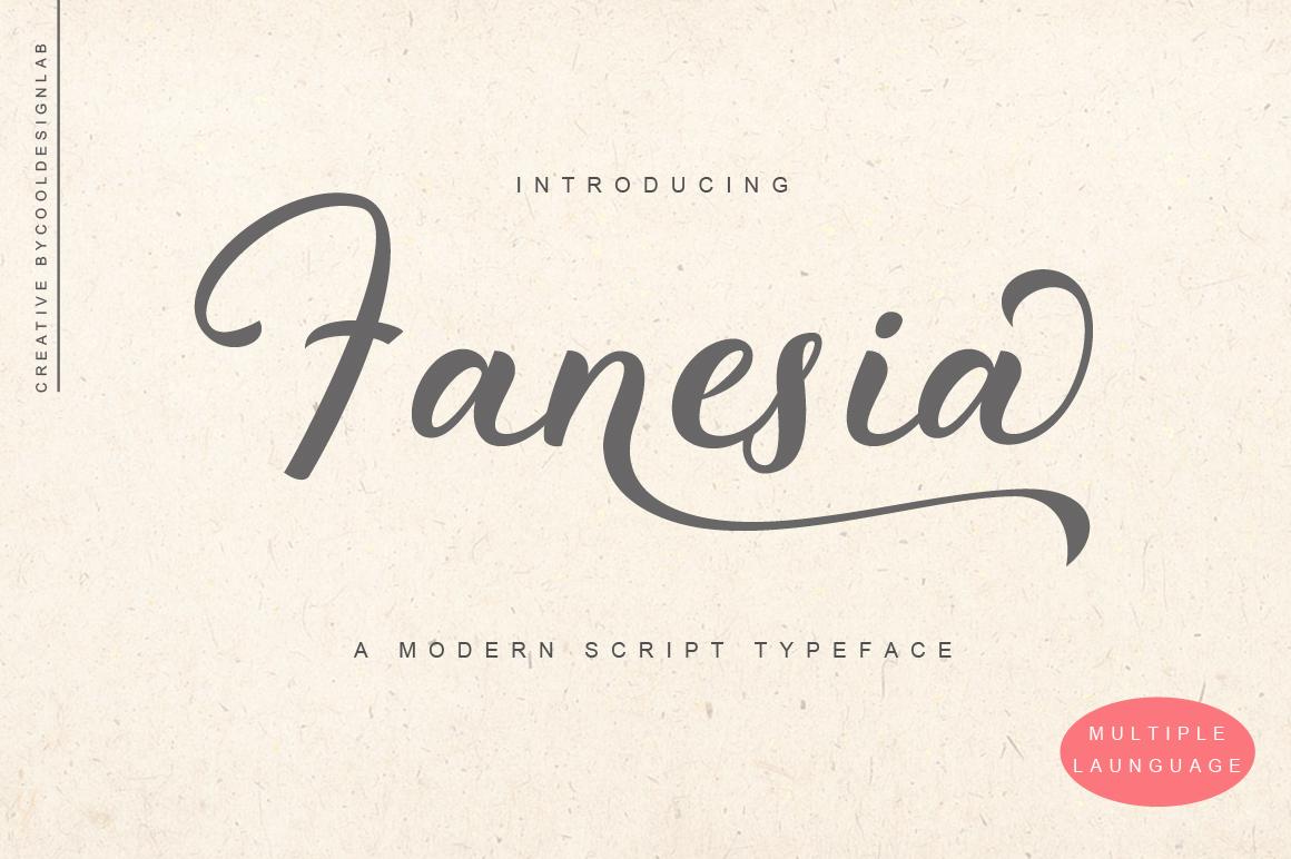 Fanesia Font