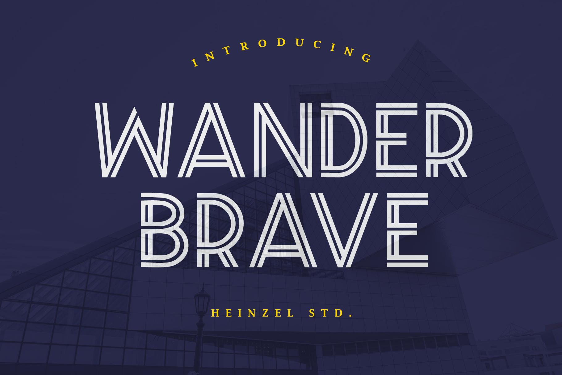 Wander Brave Font