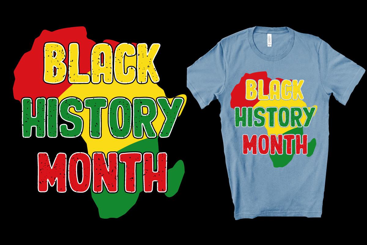 Black History T-Shirt Design