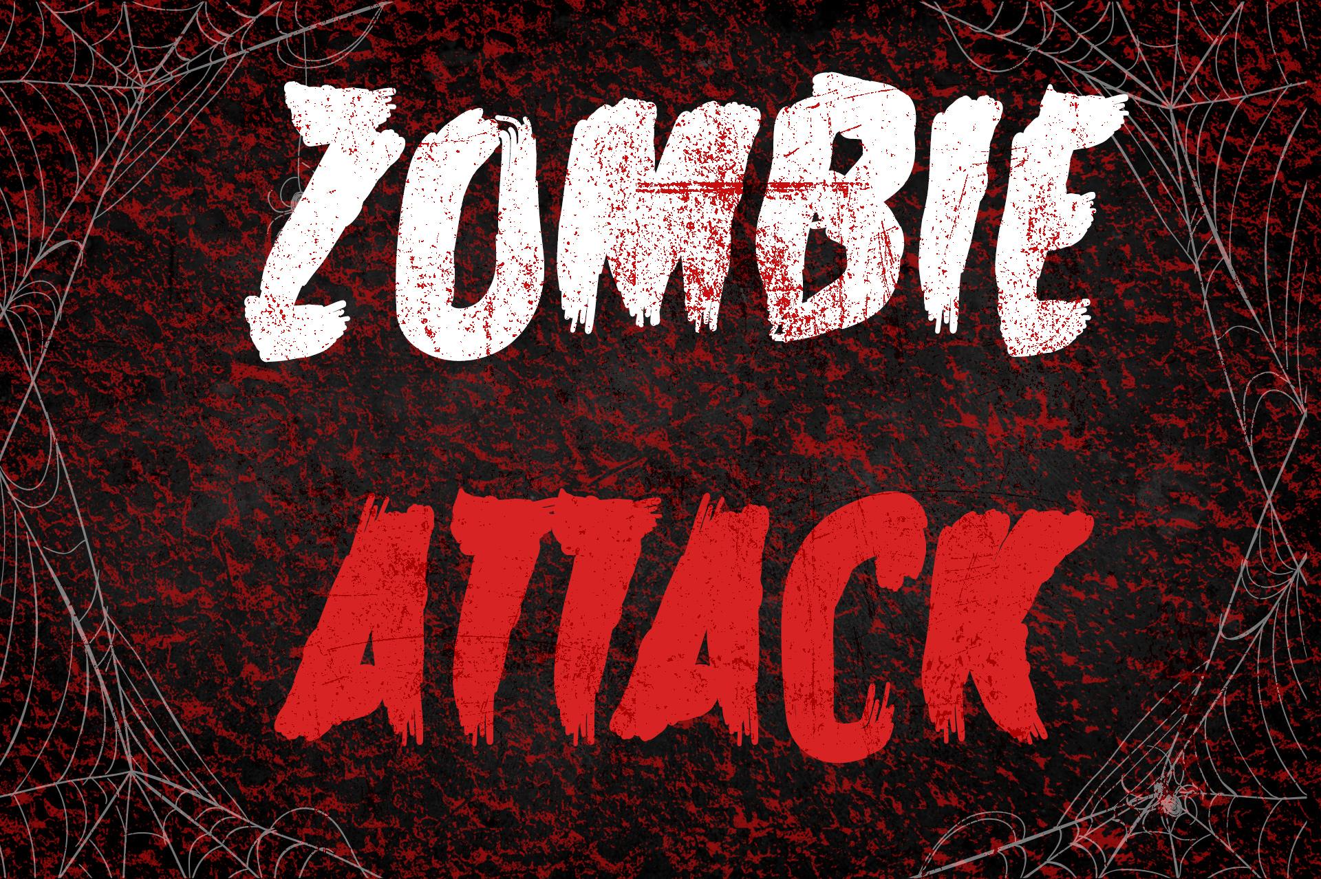 Zombie Attack Font