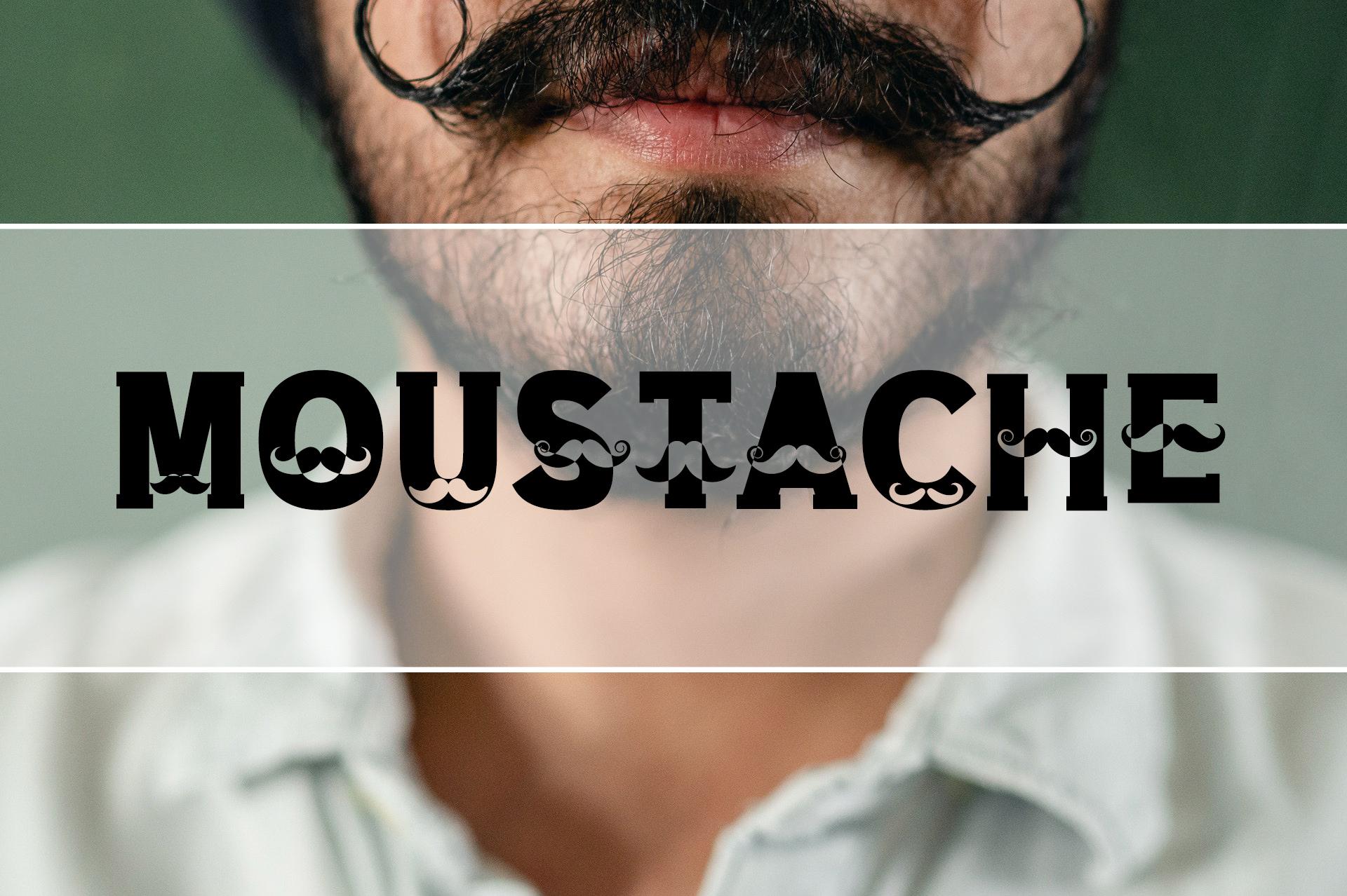Moustache Font