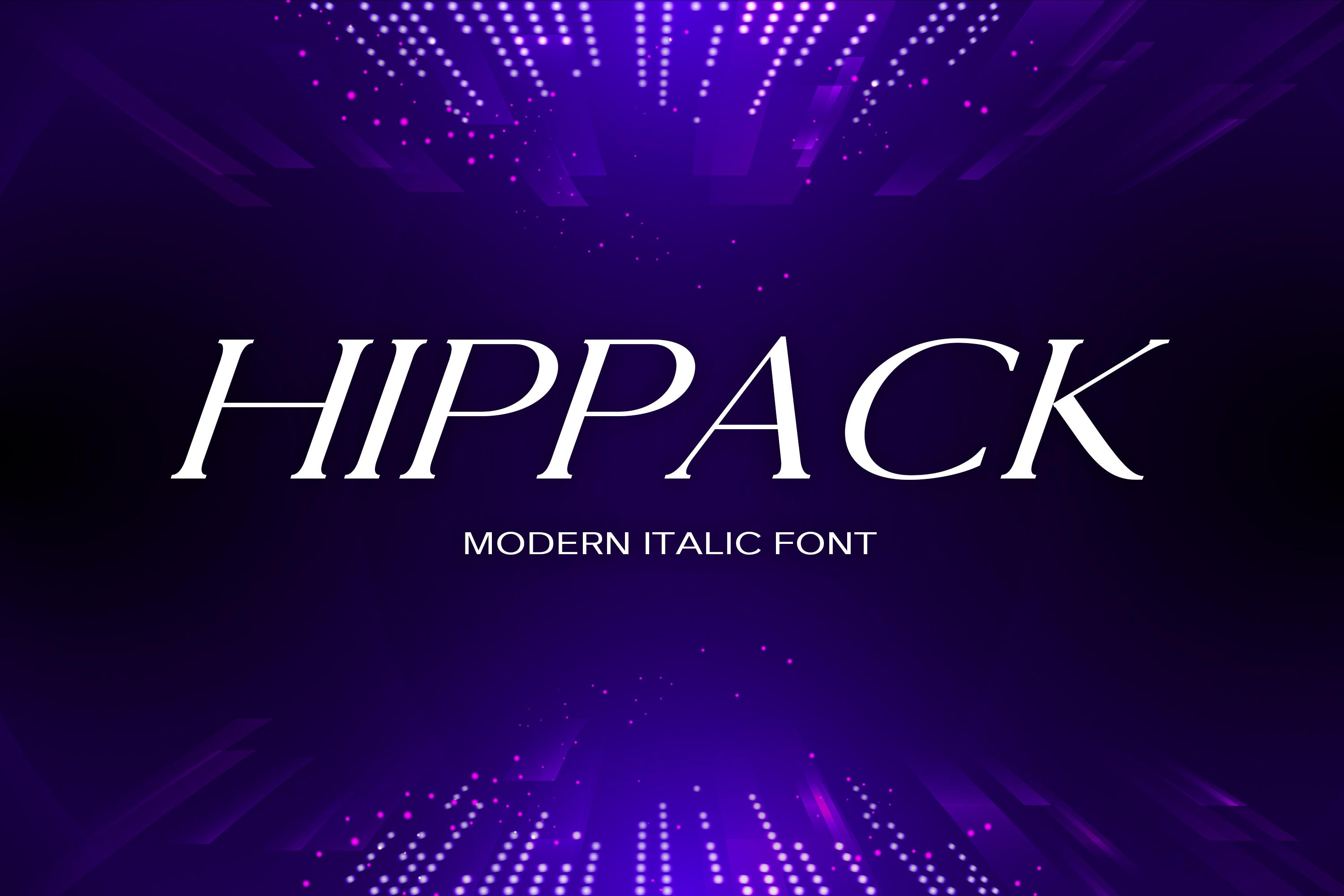Hippack Font