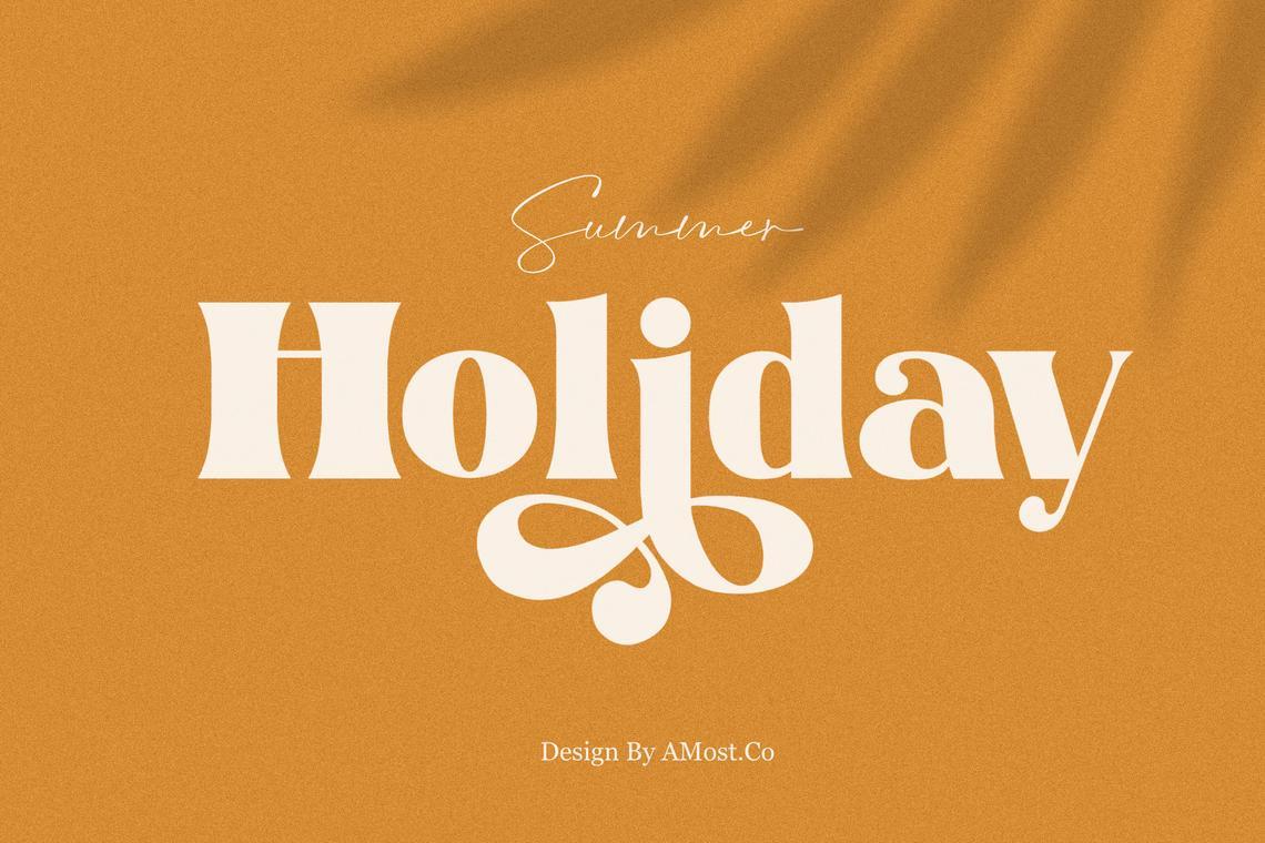 Summer Holiday Font