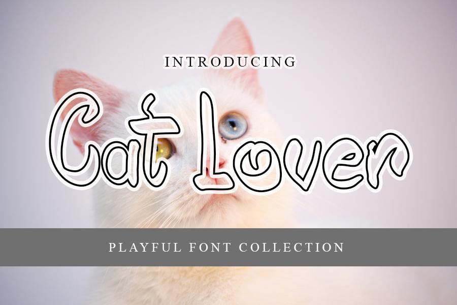 Cat Lover Font