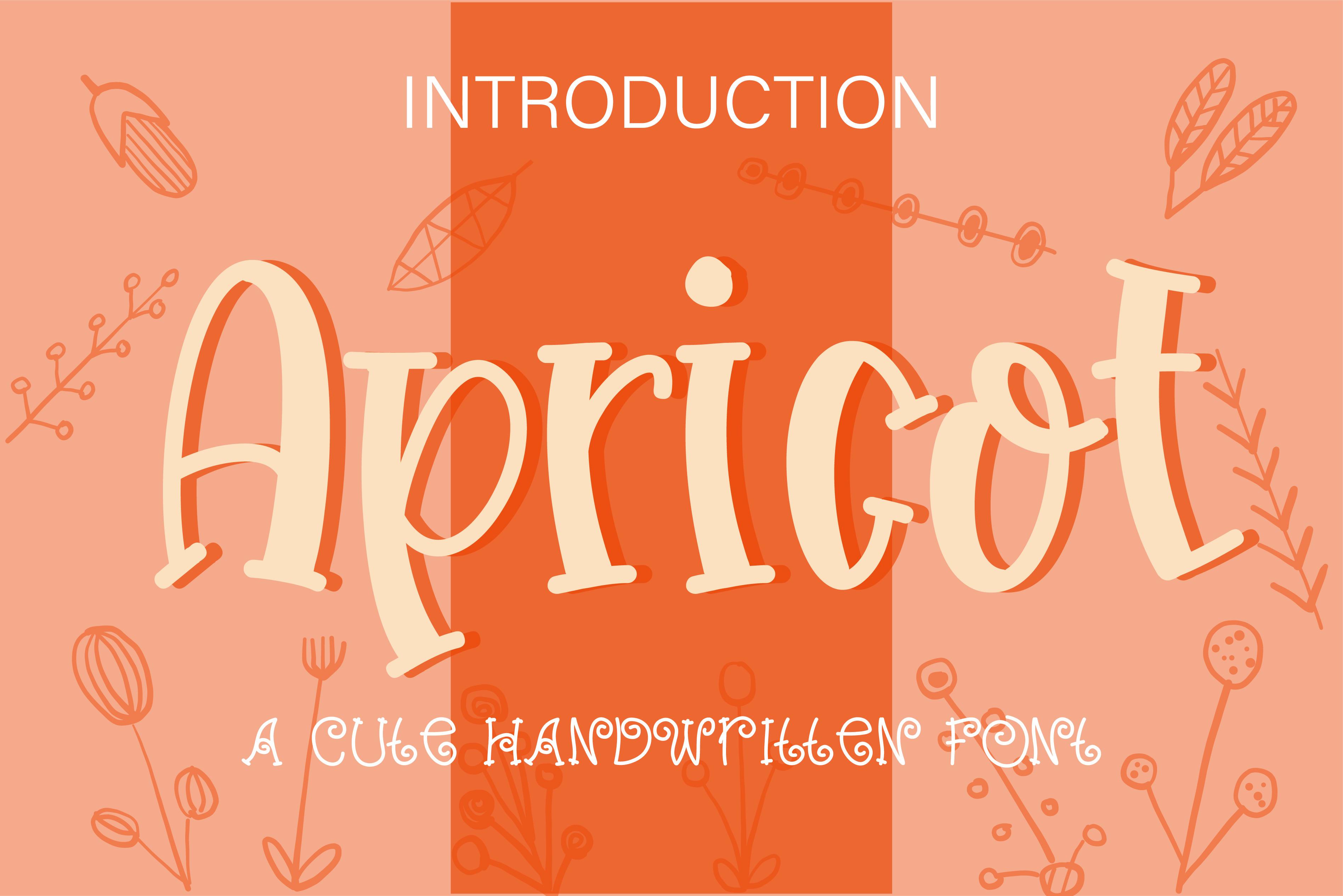 Apricot Font