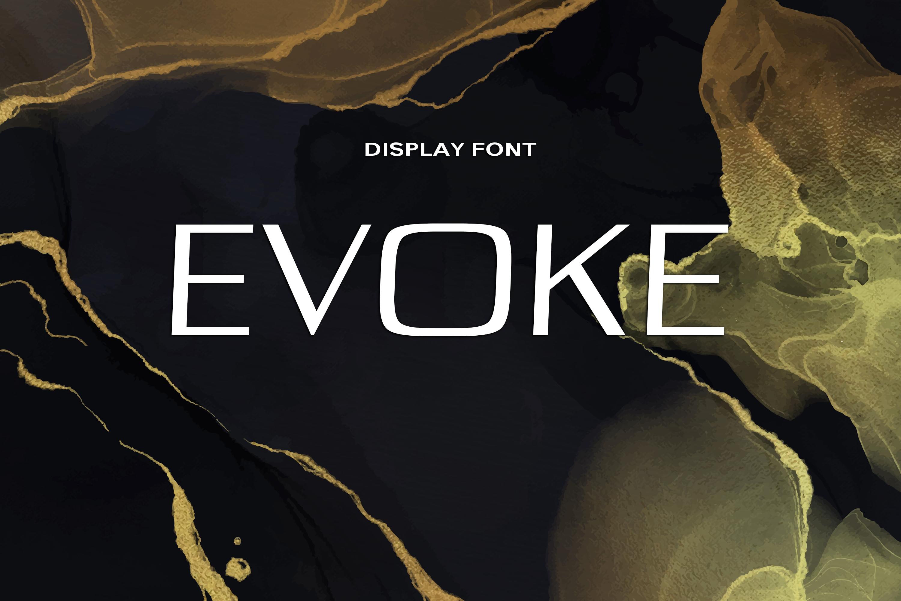 Evoke Font