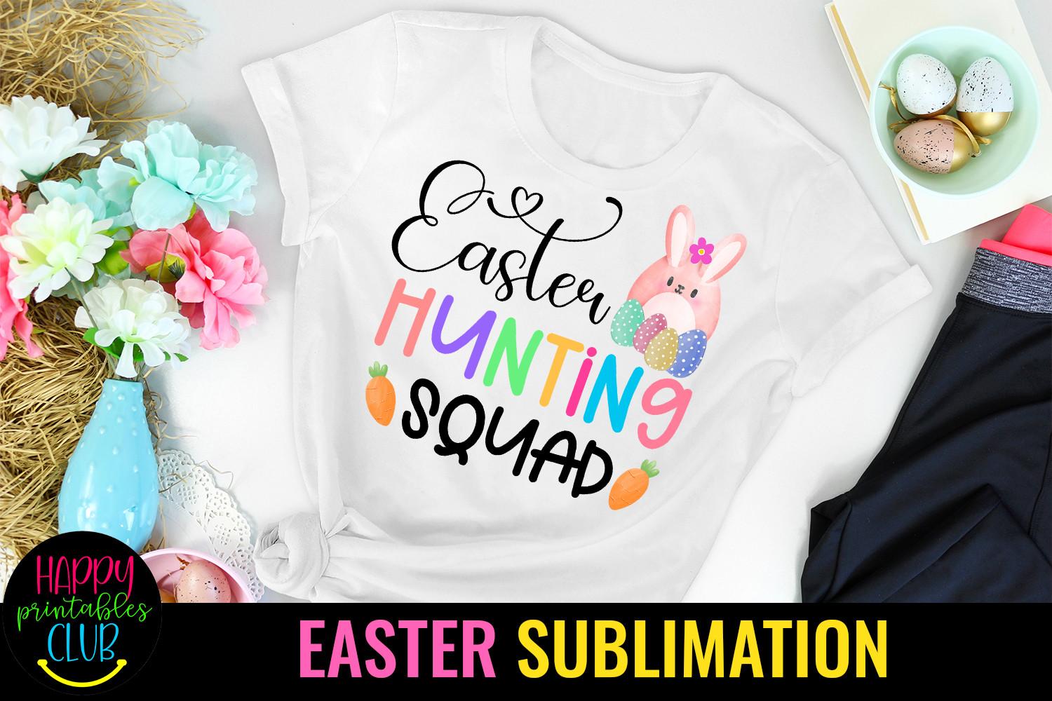 Easter Hunting Squad Sublimation PNG