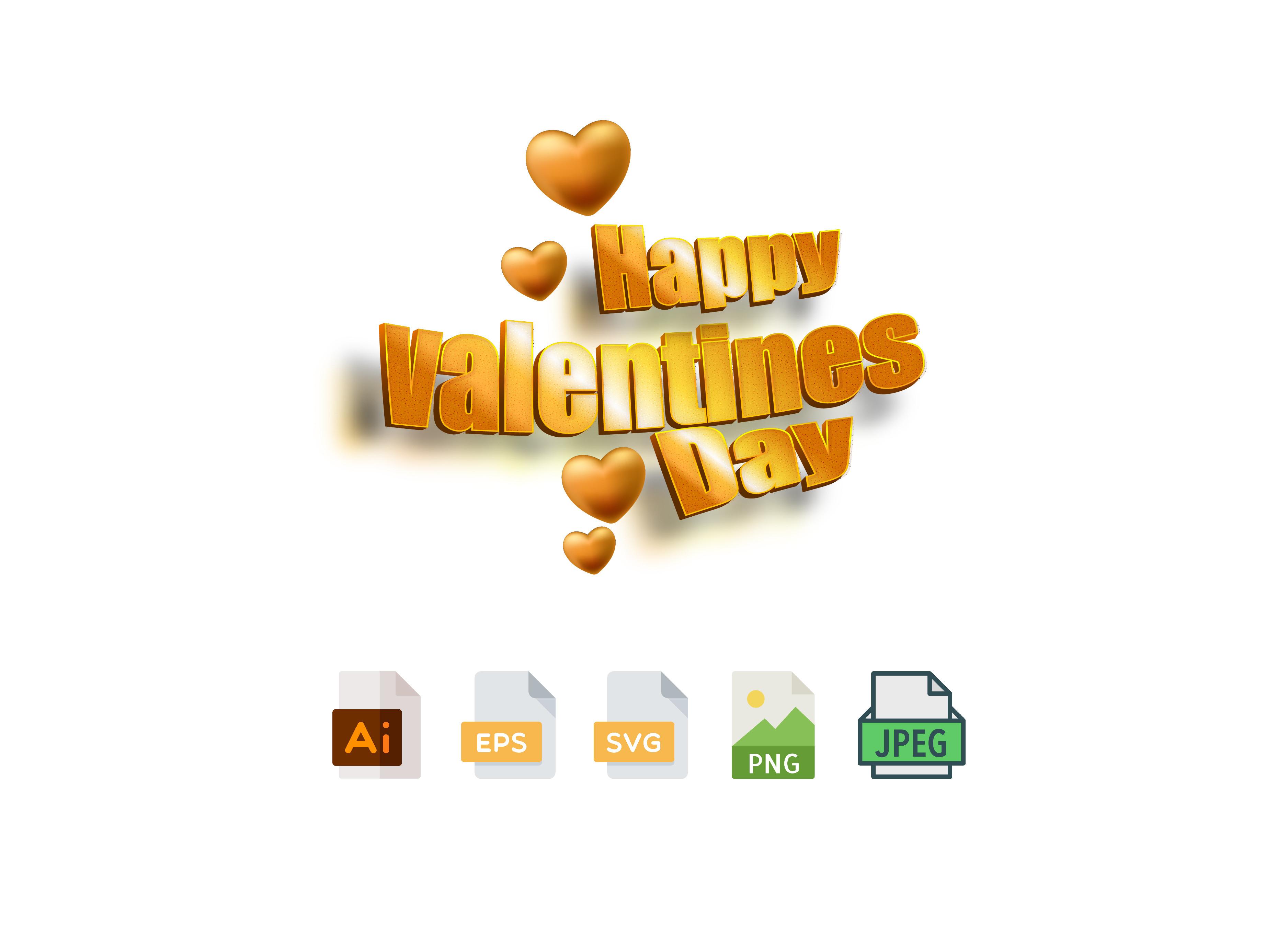 Valentines Day Vector SVG