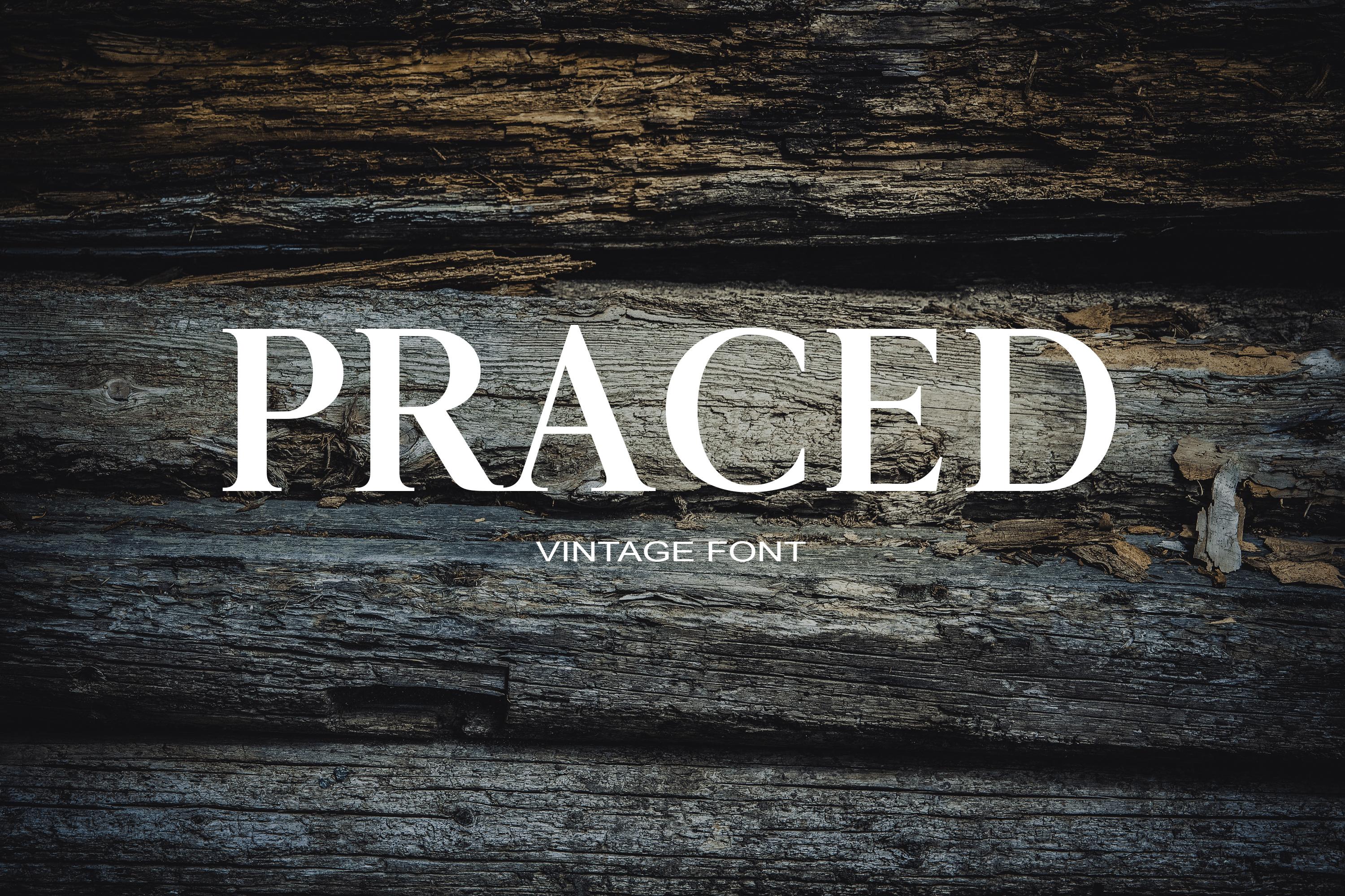 Praced Font