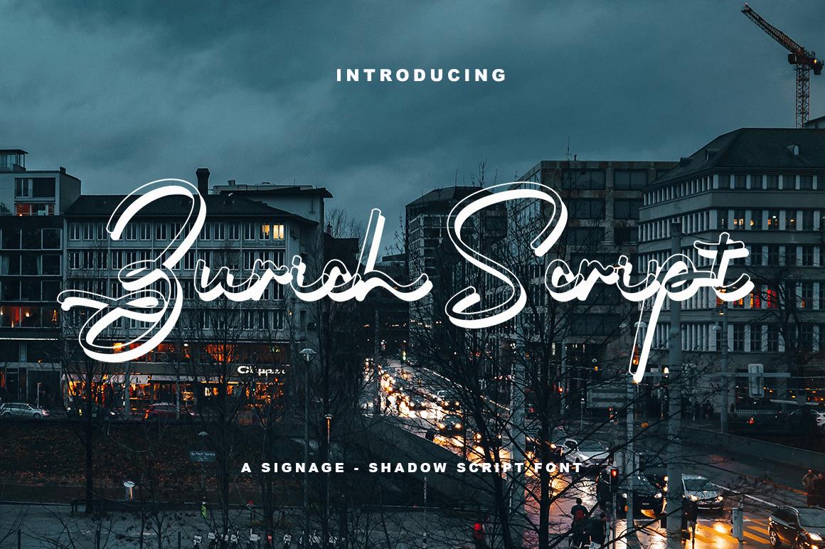 Zurich Script Font