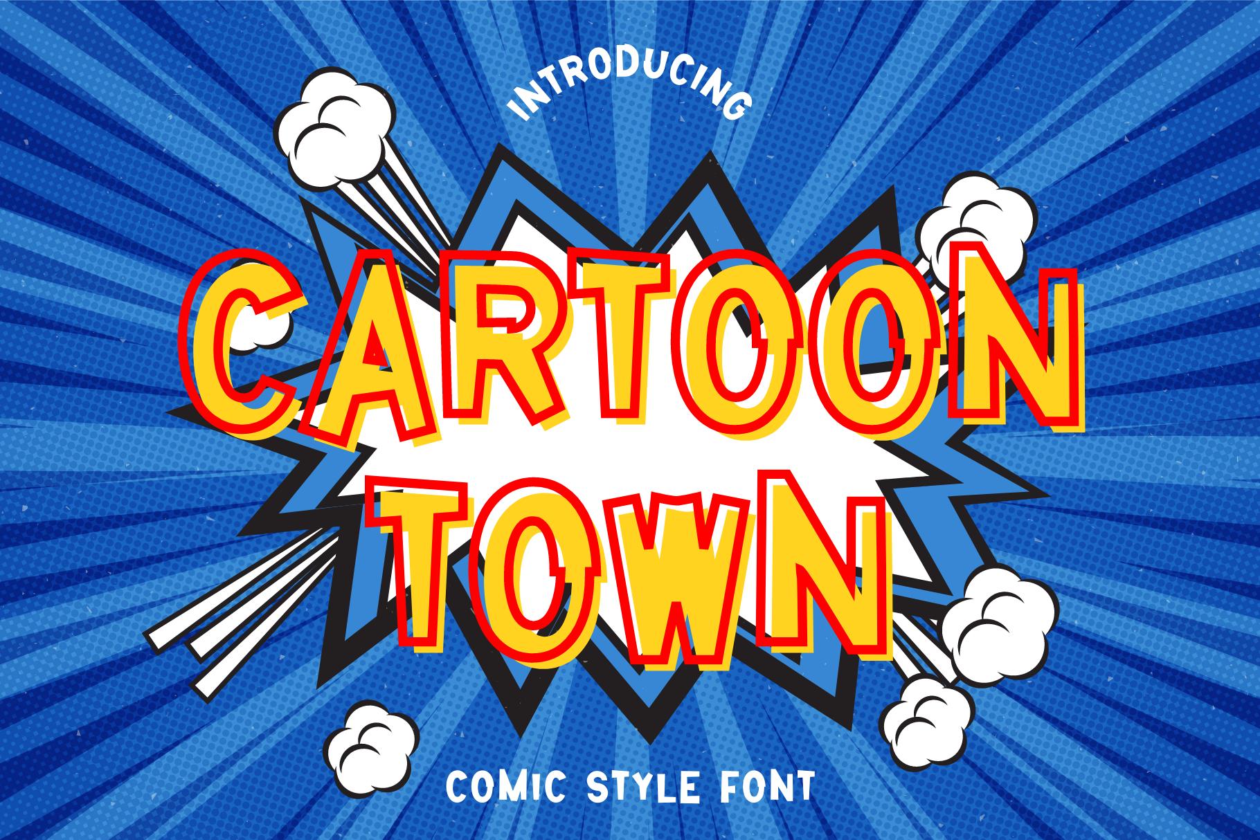 Cartoon Town Font