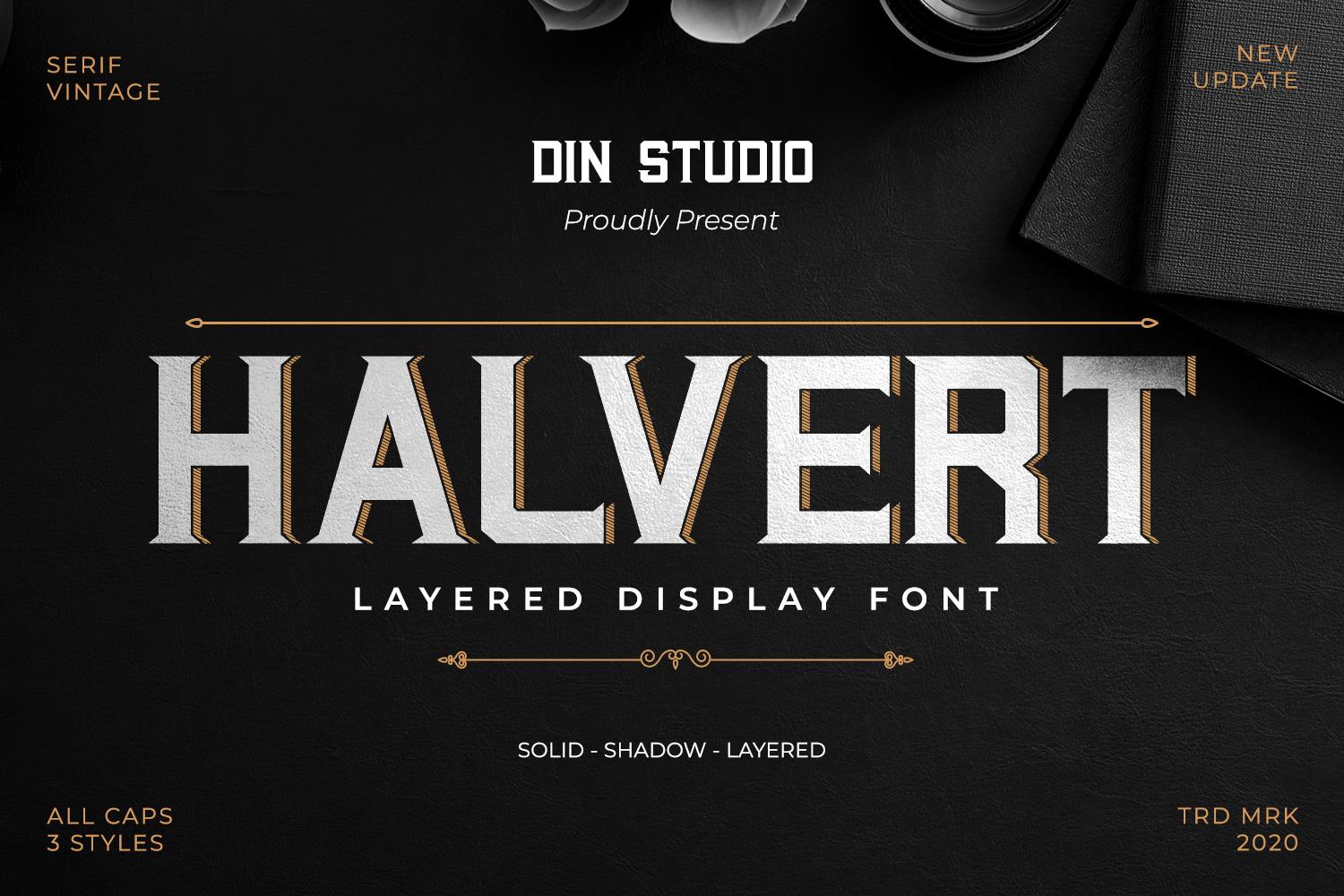 Halvert Font