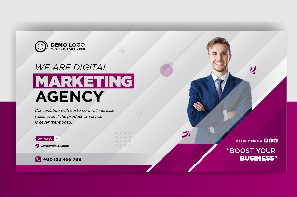 Digital Marketing Web Banner Template