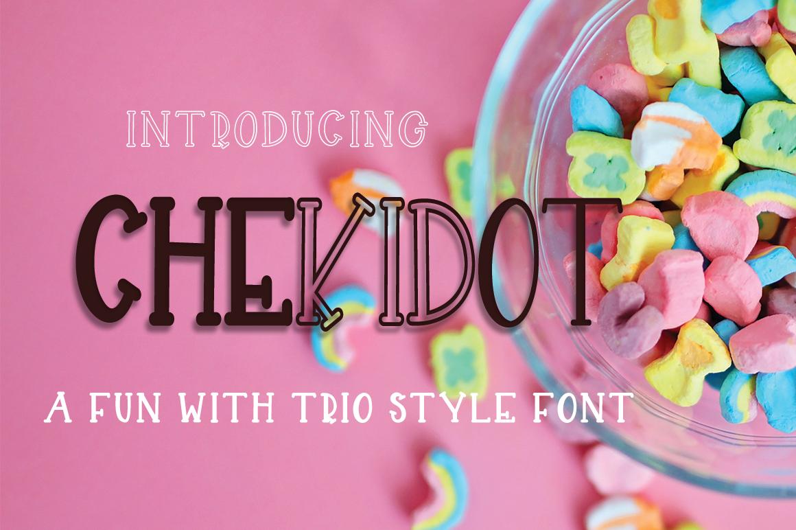 Chekidot Font