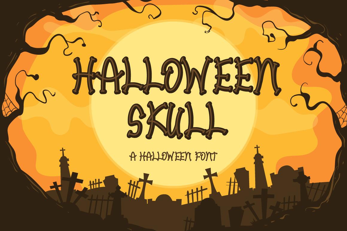 Halloween Skull Font