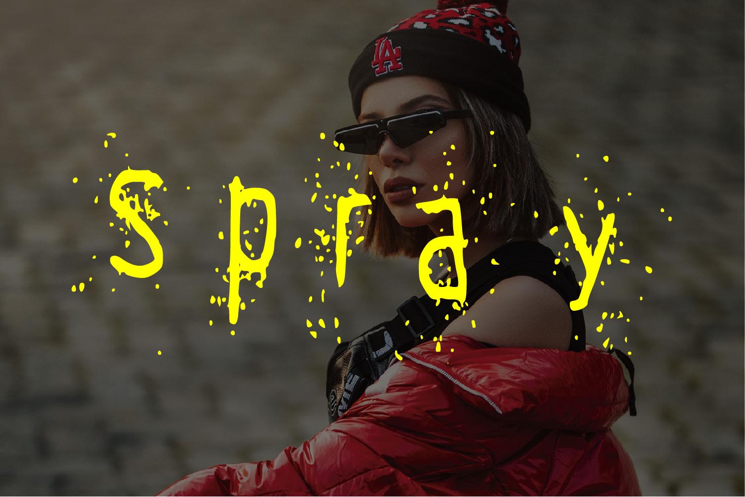 N-19 Spray Font