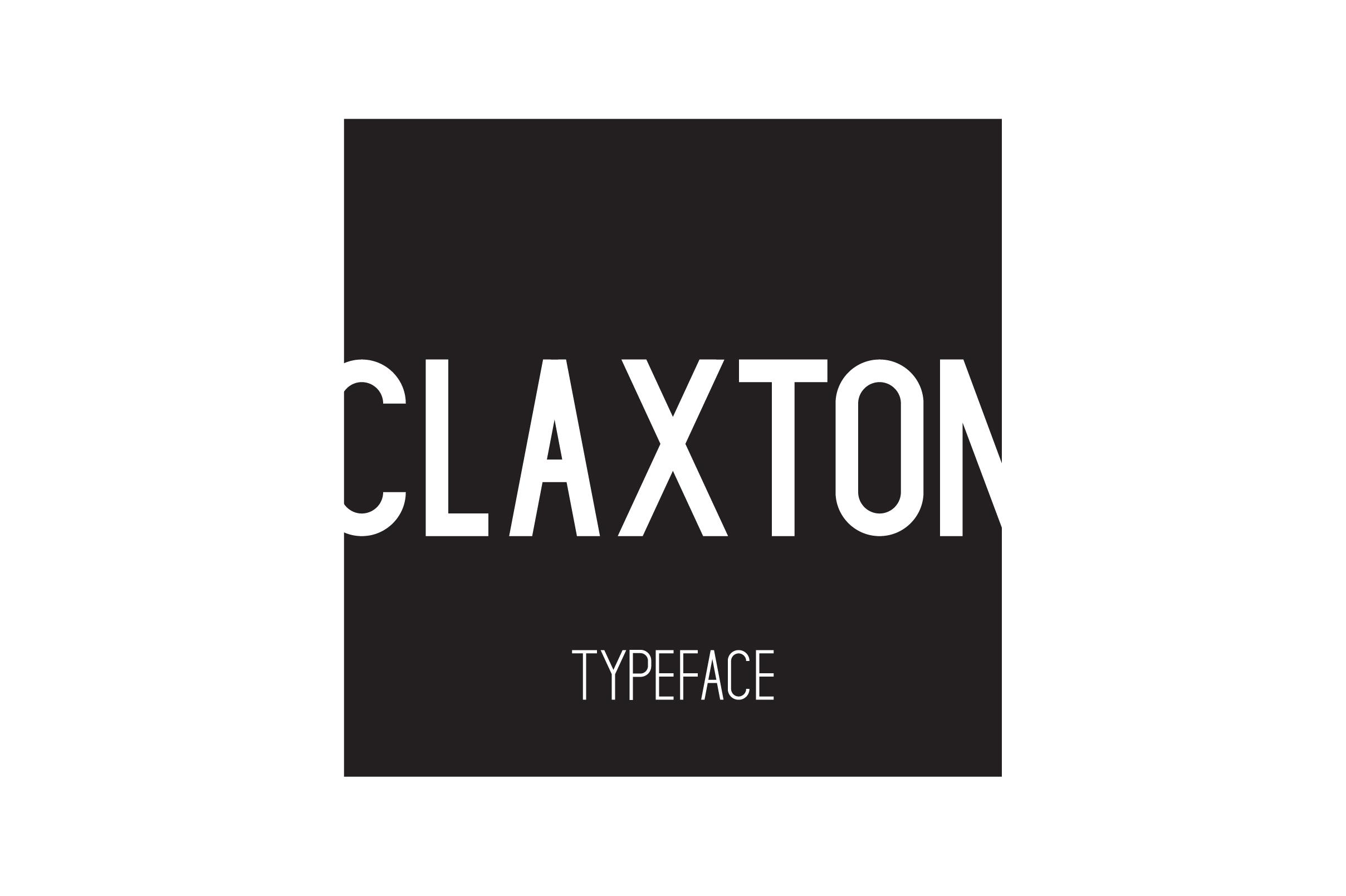 Claxton Font