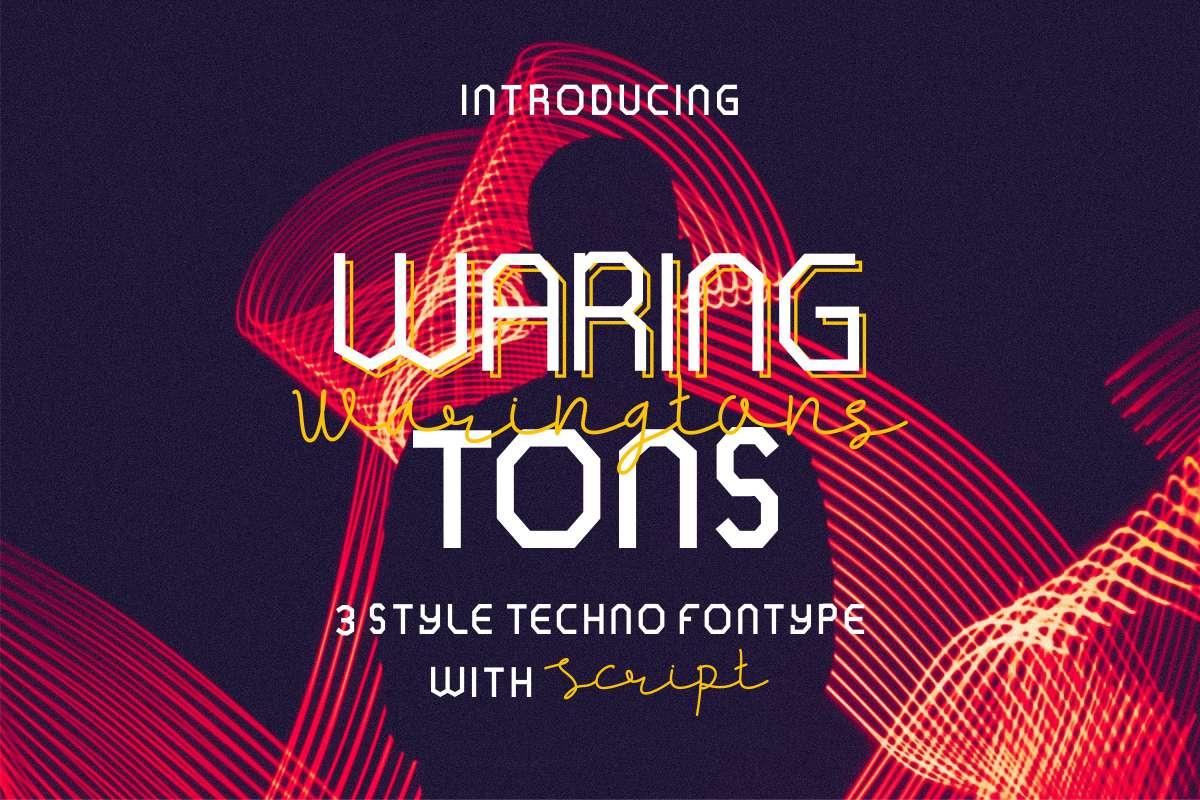 Waring Tons Font