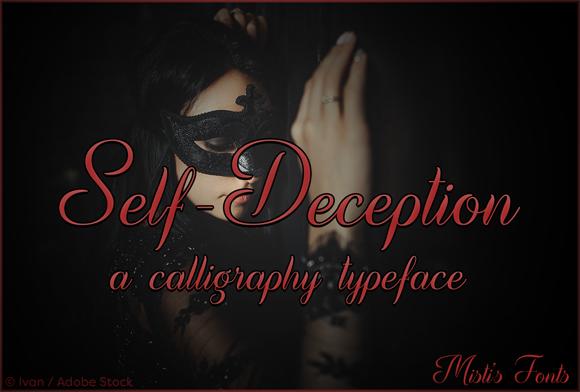 Self-Deception Font