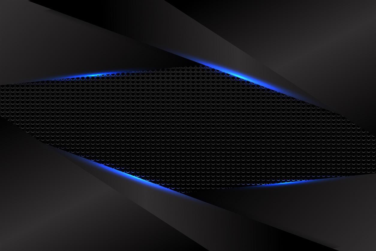 Abstract Background Triangle Shape Blue