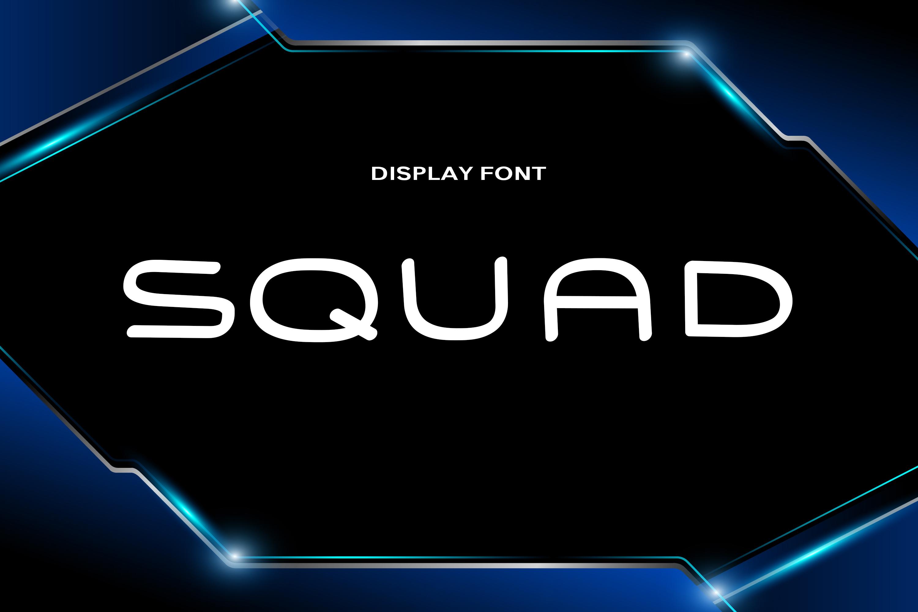 Squad Font