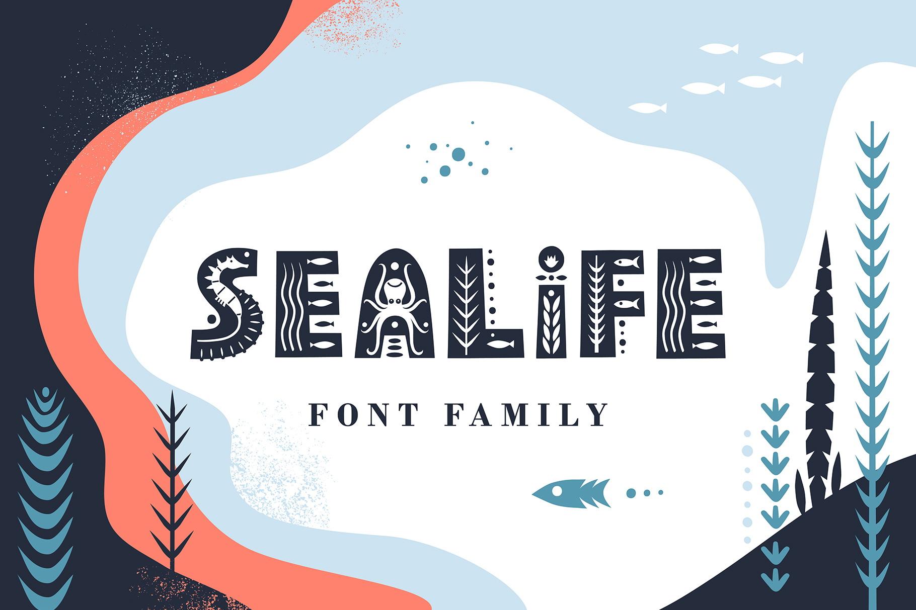 Sealife Family Font