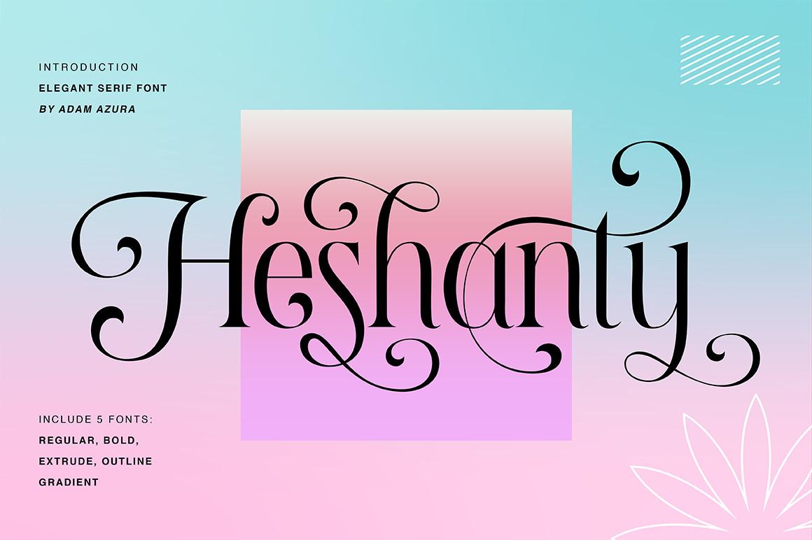 Heshanty Font