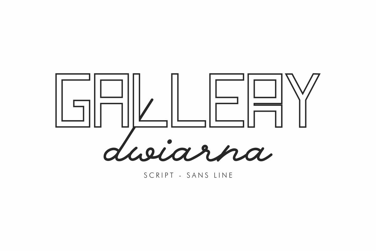 Gallery Dwiarna Font
