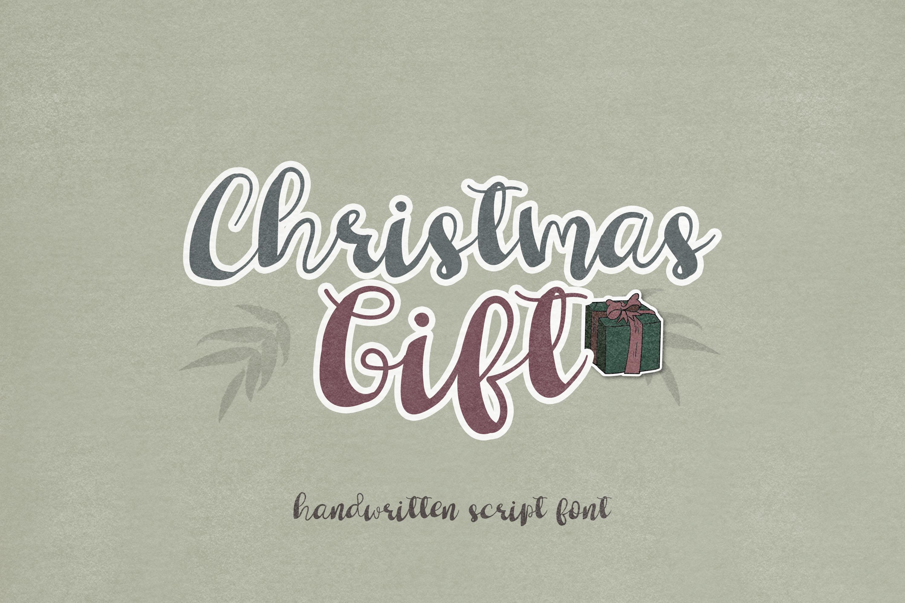 Christmas Gift Font