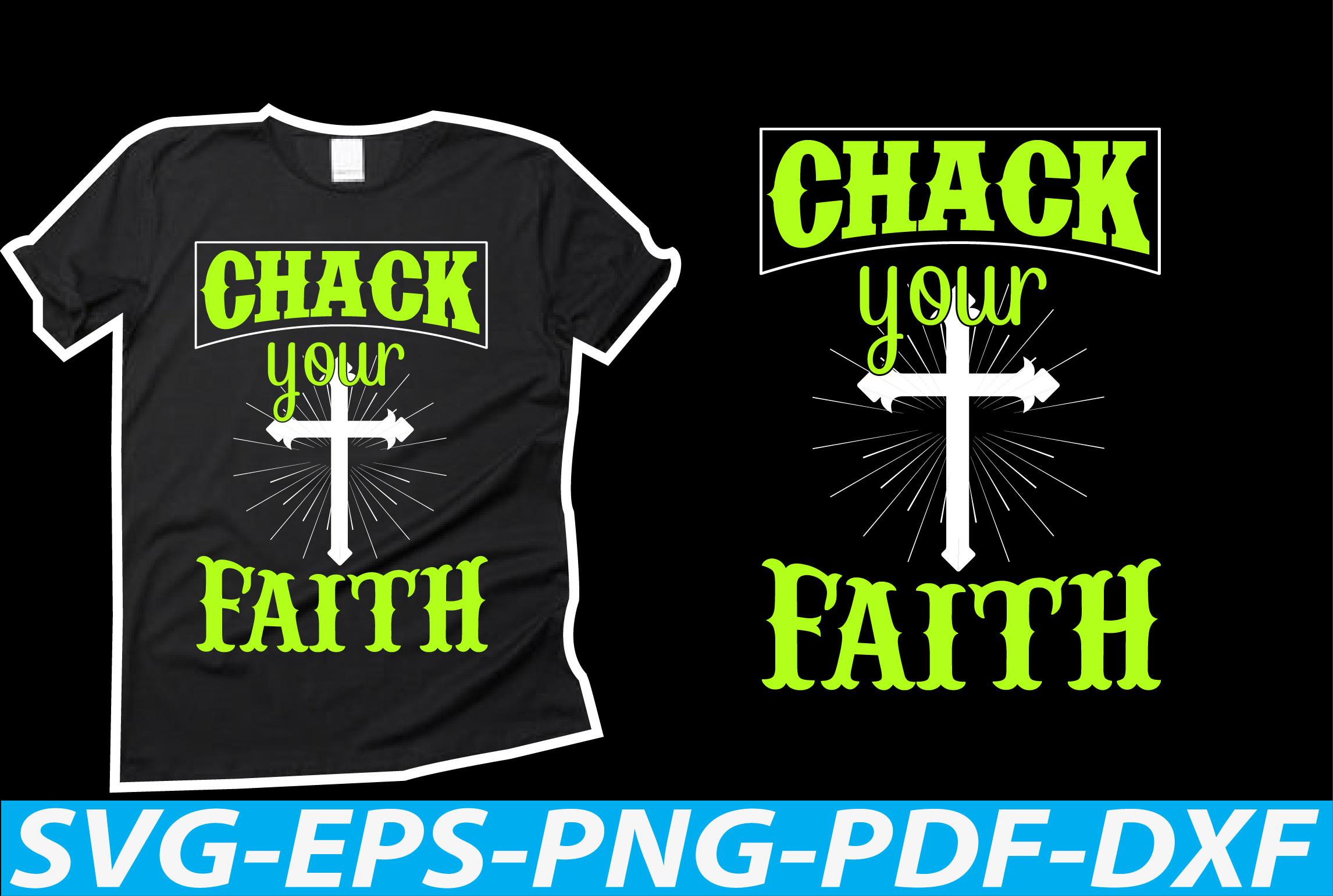 Chack Your Faith