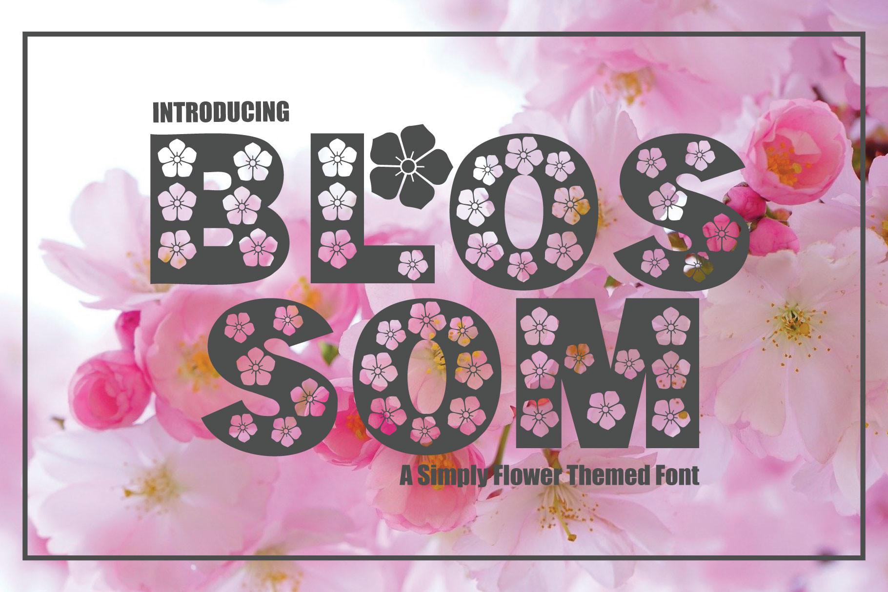 Blossom Font