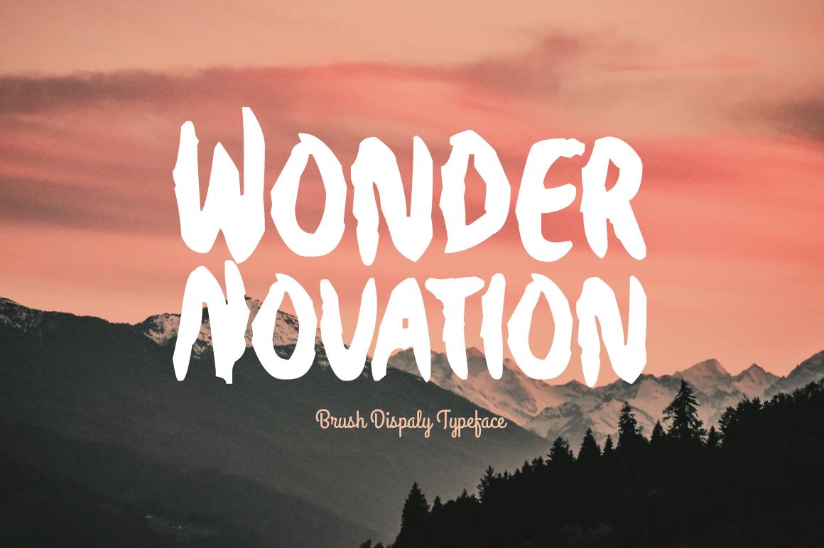 Wonder Novation Font