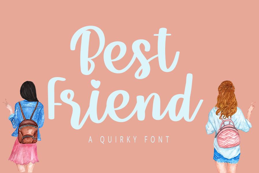 Best Friend Font