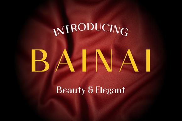 Bainai Font