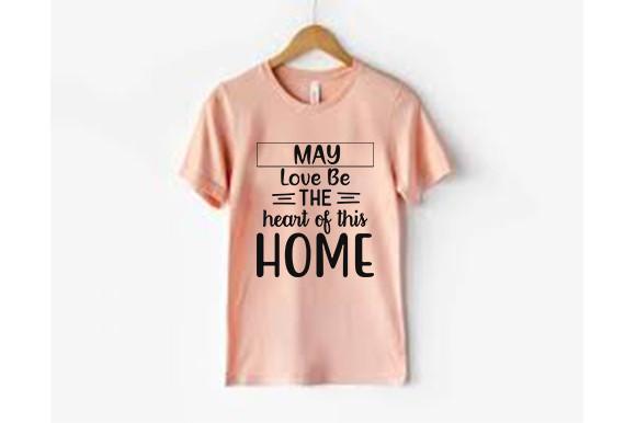 Pillow Svg Design, May Love Be the Heart