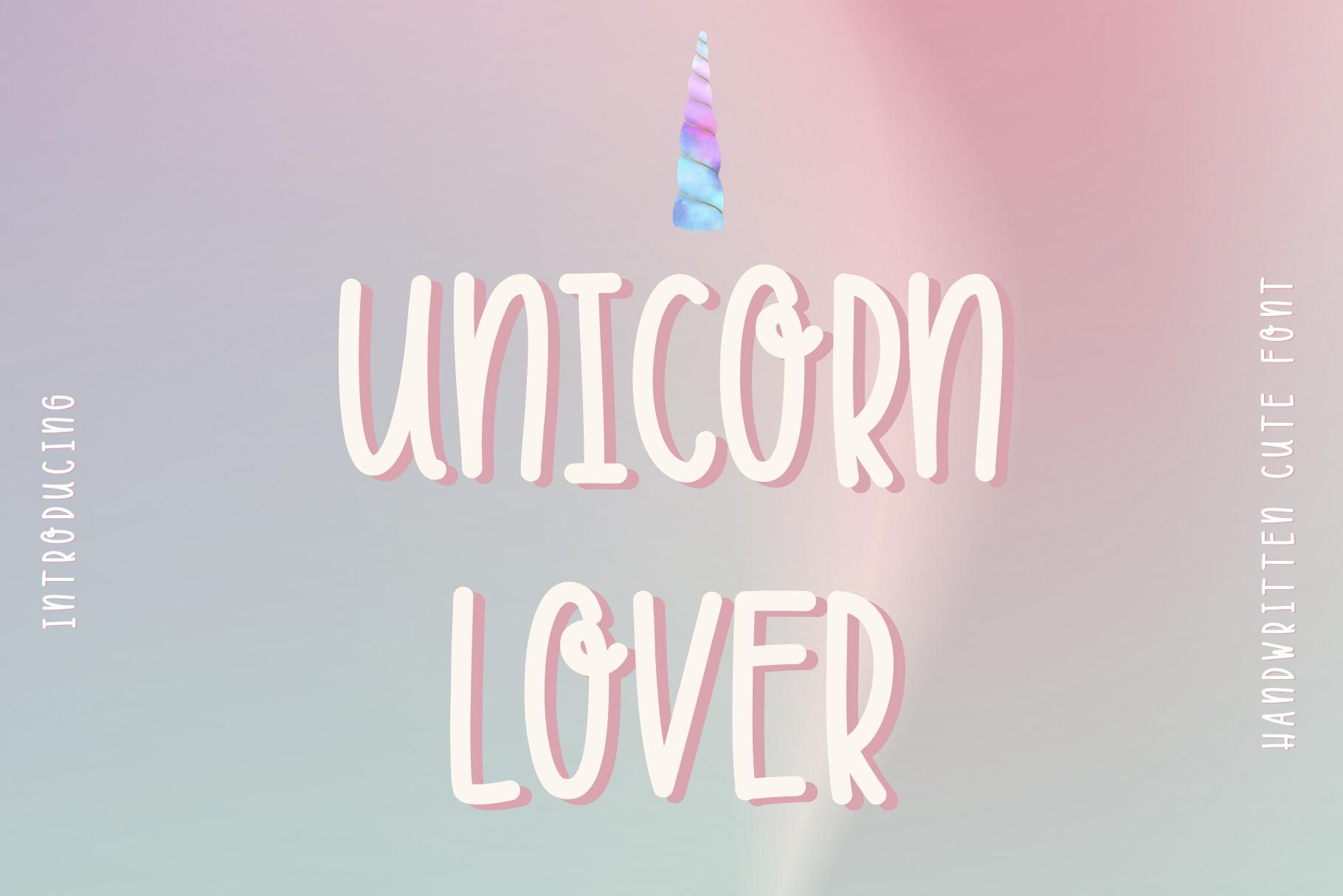 Unicorn Lover Font